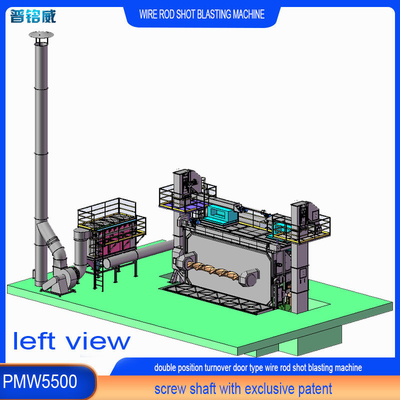 Multiple Function Wire Rod Coil Shot Blasting Machine for Descaling within Your Needs