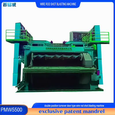 PMW5500 Wire Rod Coil Shot Blasting Machine for Completely Substitute Pickling Process