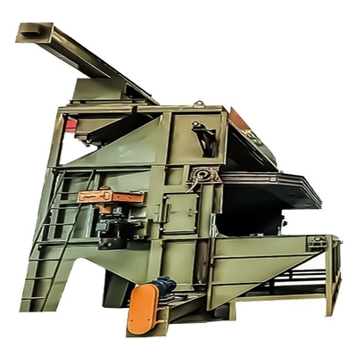 High Cleanliness Up and Down Rotating Door Customized Wire Rod Coil Shot Blasting Machine