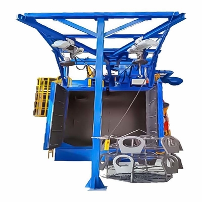 Small Type Spinner Hanger Shot Blasting Machine with Two Blast Wheels Automation Made Easy
