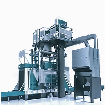 Single and Double Hook Spinner Hanger Shot Blasting Machine with Alternative Hoist