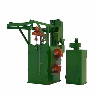 Overhead Type Spinner Hanger Shot Blasting Machine with Custom Hooks and Blast Wheels