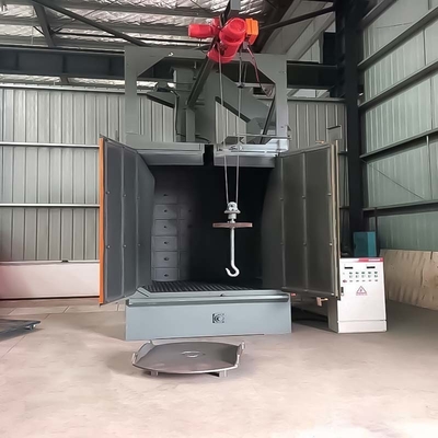 Customized Hook Rail Spinner Hanger Shot Blasting Machine with Technical Support