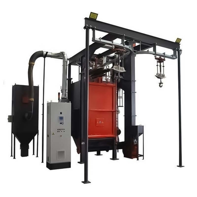 Customized Hook Rail Spinner Hanger Shot Blasting Machine with Technical Support
