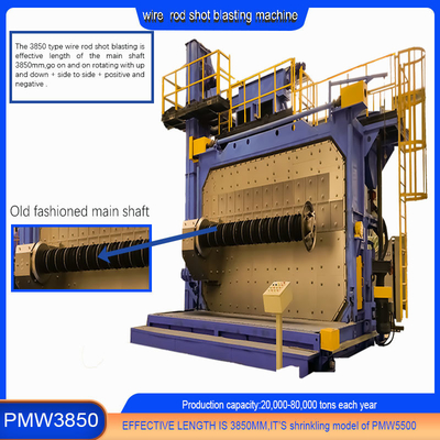 Perfect Blast Wheel Wire Rod Coil Shot Blasting Machine for and Improved Performance