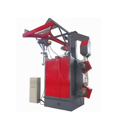 Derusting Single/Double Hook Spinner Hanger Shot Blasting Machine Customized by Pumingwei