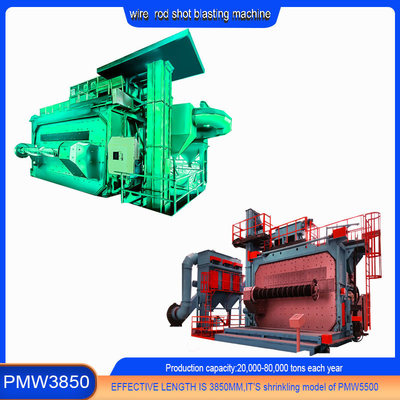 Wire Rod Coil Shot Blasting Machine for Wire Descaling in Various Product Industries