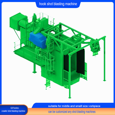 Perfect Performance Metal Derusting Hook Type Shot Blasting Machine with T/T Payment