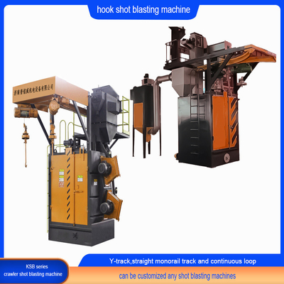 Perfect Cleaning Process Spinner Hanger Shot Blasting Machine with 2500kg Capacity