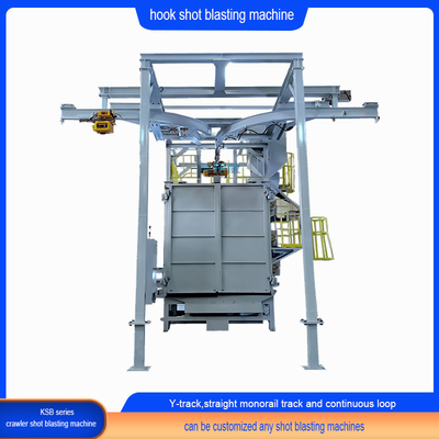 Upgrade Your Derusting Process with Spinner Hanger Shot Blasting Machine and Moving Hook