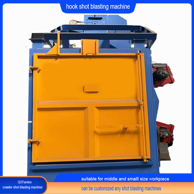 Customized Single and Double Hook Hanger Shot Blasting Machine for Big Structure Parts