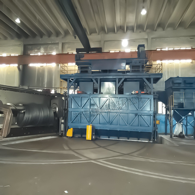 30kw/Set Impeller Head Power Wire Rod Coil Shot Blasting Machine Blasting Equipment