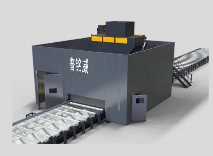 Carbon Steel Q6930g Roll Conveyor Shot Blasting Machine for Steel Structures One