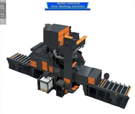 High Convection Pre-Heater Roll Conveyor Shot Blasting Machine with One and Products