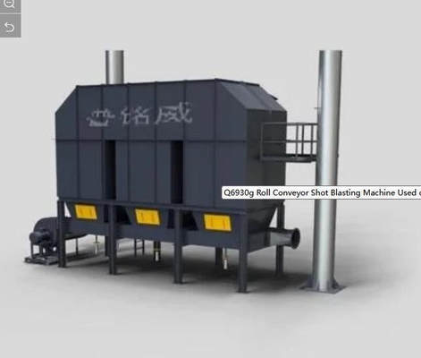 One Year After-sales Service 2024 Roll Conveyor Shot Blasting Machine for Steel Structures