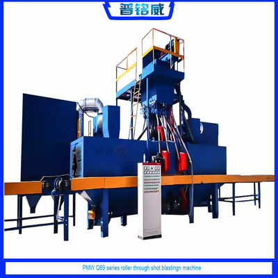 31000*8200*8900mm PMW6920 Roller Shot Blasting Machine for Aluminium Alloy Castings