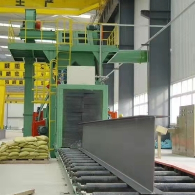 Convenient Remote Control Operation Roller Table Shot Blasting Machine for Steel Pipe
