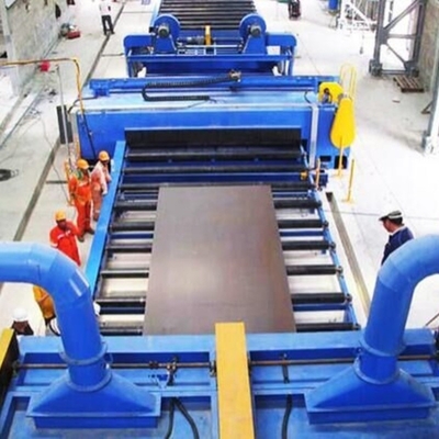 Convenient Remote Control Operation Roller Table Shot Blasting Machine for Steel Pipe