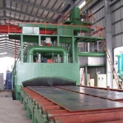Convenient Remote Control Operation Roller Table Shot Blasting Machine for Steel Pipe