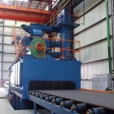 Convenient Remote Control Operation Roller Table Shot Blasting Machine for Steel Pipe