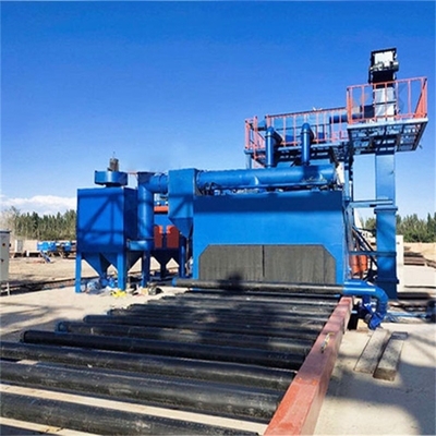 10 Tons Roller Table Shot Blasting Machine for Stainless Steel Plate Surface Cleaning