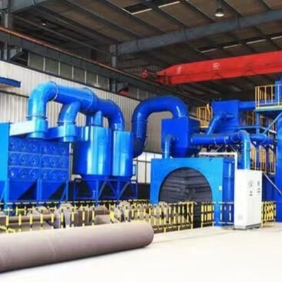 Roller Through Type Shot Blasting Machine for Steel Pipe Manufacturing Industry