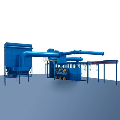 Customized Q69 Through Type Roller Conveyor Shot Blasting Machine for Rust Removal