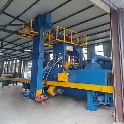 Customized Q69 Through Type Roller Conveyor Shot Blasting Machine for Rust Removal