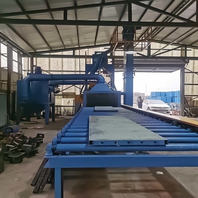 Customized Q69 Through Type Roller Conveyor Shot Blasting Machine for Rust Removal