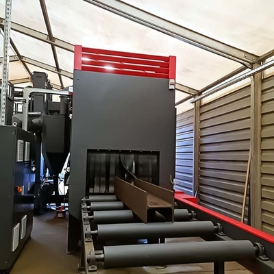 Crawler Abrator Steel Plate Roller Conveyor Shot Blasting Machine for Customized Needs