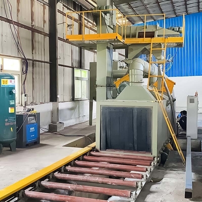 Roller Conveyor Shot Blasting Machine for Work Piece Width 1500mm Customizable Option