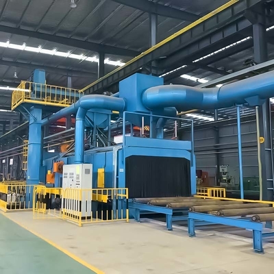 Roller Conveyor Shot Blasting Machine for Work Piece Width 1500mm Customizable Option