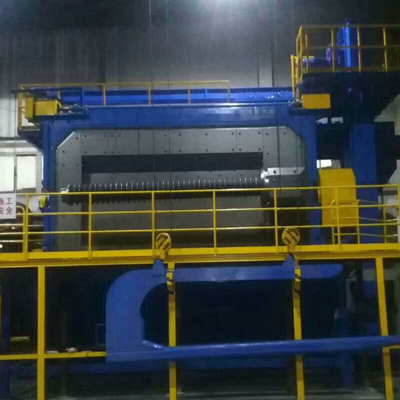 Double Position Turnover Door Wire Rod Shot Blasting Machine with Fasteners 9.5*6.1*6.9m