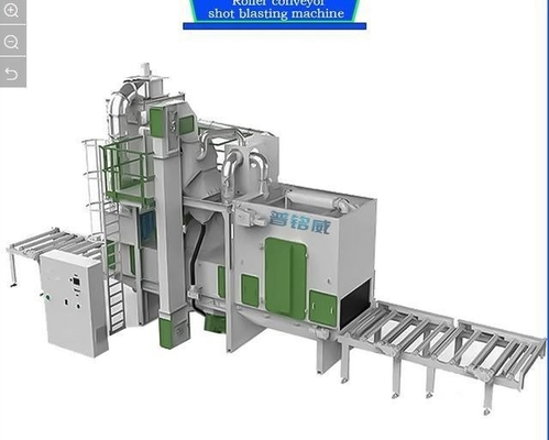Customized 2024 Roller Conveyor Shot Blasting Machine for Completely Insulated Housing