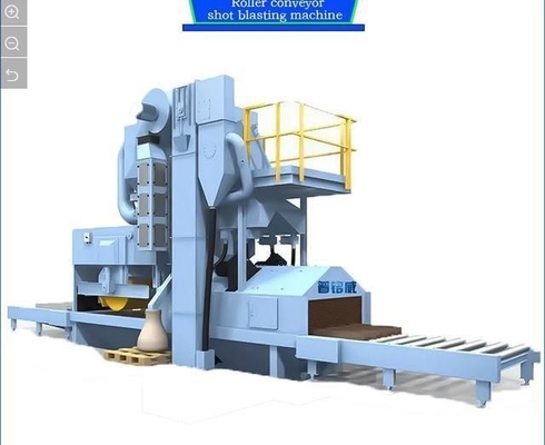 Customized 2024 Roller Conveyor Shot Blasting Machine for Completely Insulated Housing