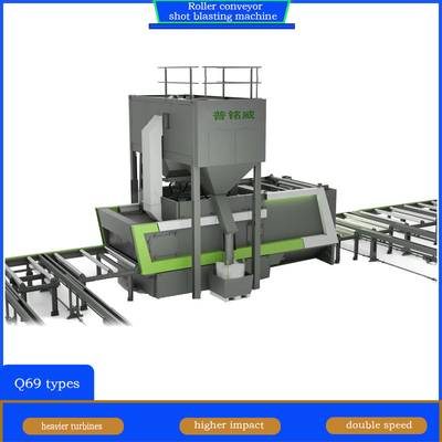 Convenient Loading Device Roller Conveyor Shot Blasting Machine for Customized Needs