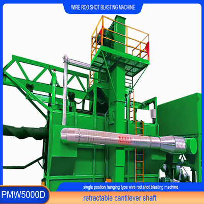 Metal Surface Derusting Wire Roll Shot Blasting Machine with Advanced Blast Technology