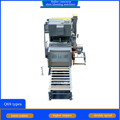 Customization Roll Conveyor Shot Blasting Machine with Continuous Blasting Process