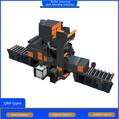 Customization Roll Conveyor Shot Blasting Machine with Continuous Blasting Process