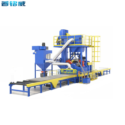 Customized Multiple Colors Steel Plate Shot Blasting Machine for Your Manufacturin
