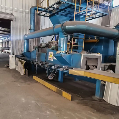 Roller Conveyor Catenary-Through Abrator for H Beam Shot Blasting Machine Customized