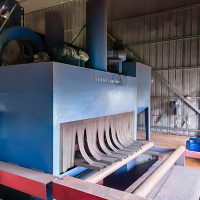 Roller Conveyor Catenary-Through Abrator for H Beam Shot Blasting Machine Customized