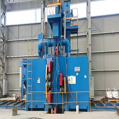 Roller Conveyor Catenary-Through Abrator for H Beam Shot Blasting Machine Customized