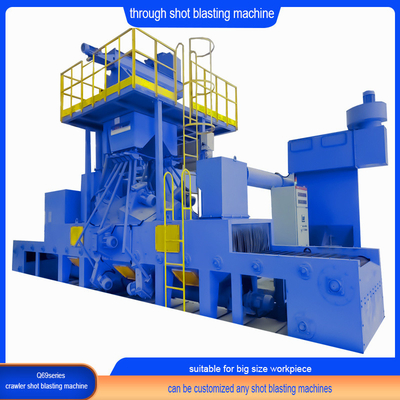 Customized All Kinds of Roller Through Type Shot Blasting Machine