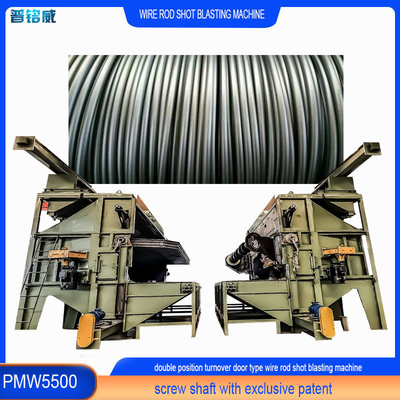 Customized Wire Stock Shot Blasting Machine for Reduced Wire Loss and Enhanced Results