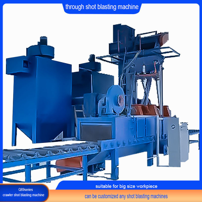 Pumingwei 's Customized Roller Conveying Shot Blasting Machine for Industrial Needs