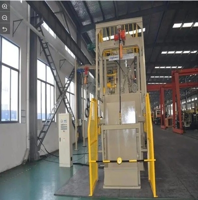 Automatic Rust Cleaning Crawler Shot Blasting Machine for Small Casts Corrosion Proof