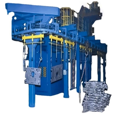 20 Years Experience 20t Overhead Conveyor Catenary Shot Blasting Machine with Spare Parts