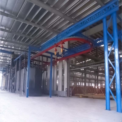 20 Years Experience 20t Overhead Conveyor Catenary Shot Blasting Machine with Spare Parts