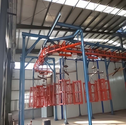 20 Years Experience 20t Overhead Conveyor Catenary Shot Blasting Machine with Spare Parts